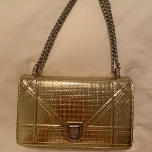 Dioram gold bag crossbody